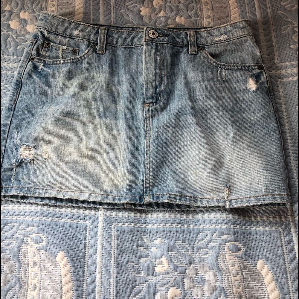 Short denim jeans skirt America Eagles!